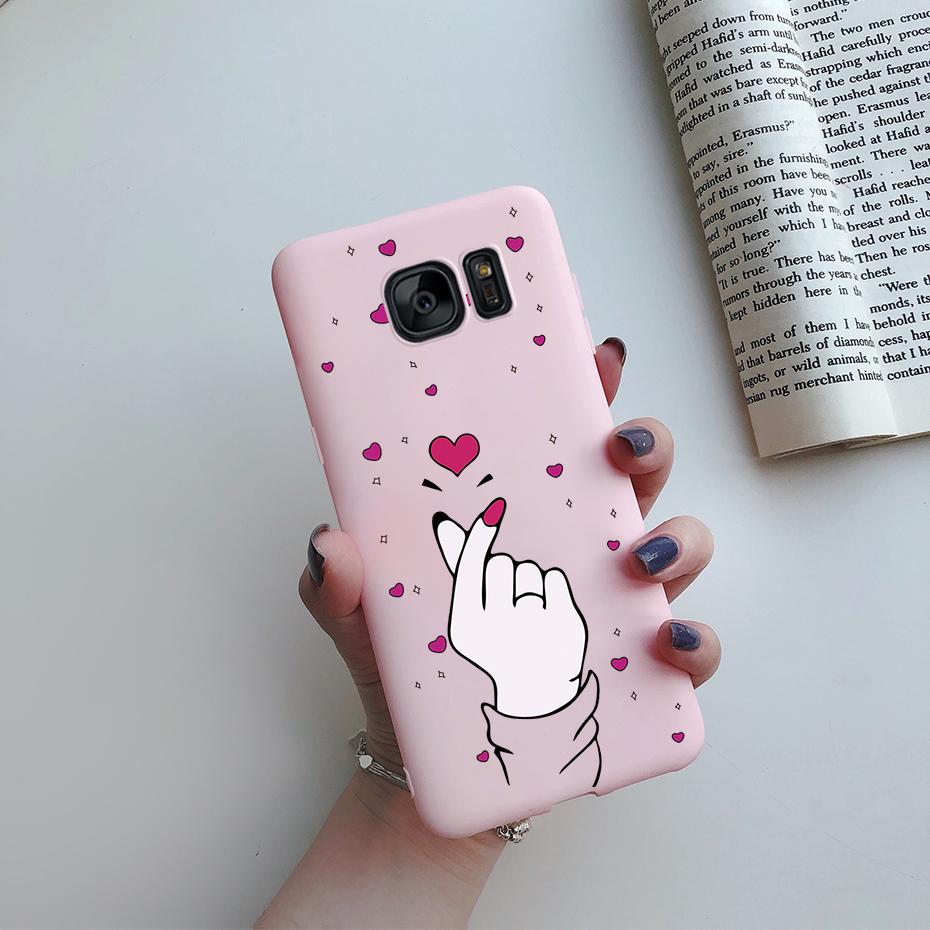 case for samsung galaxy s7 edge s7edge s 7 edge G930 G935F samsung s7 case phone silicone cute soft protective back cover cases