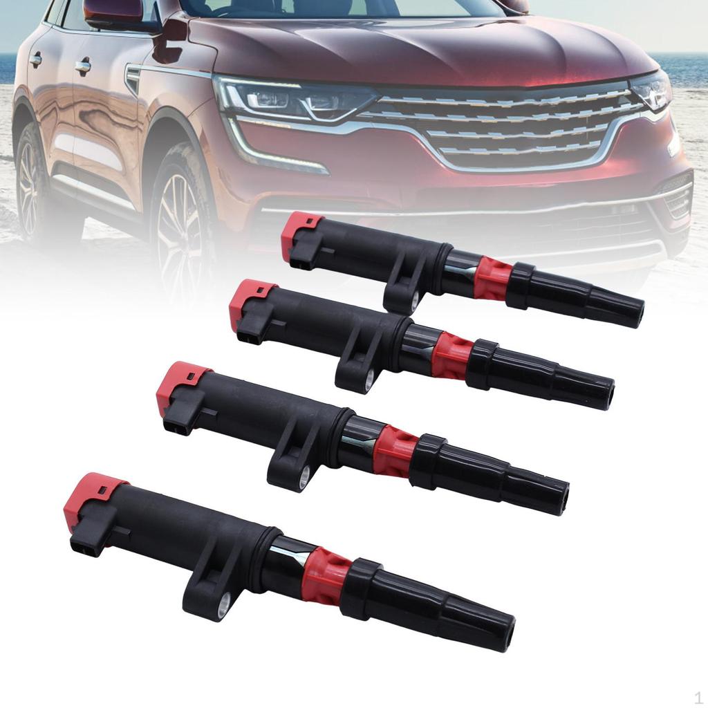 4x Ignition Coils 215952732 91159996 Replace for Renault Megane Laguna