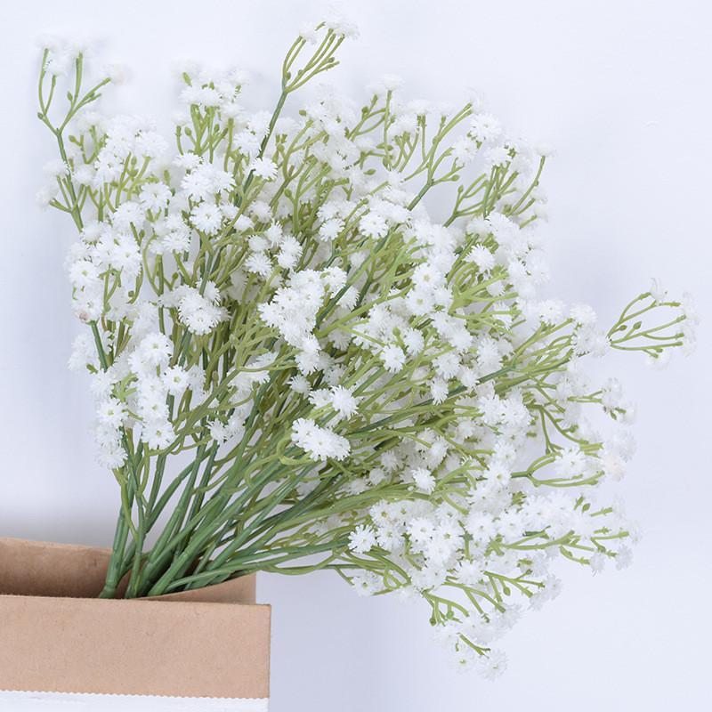 Artificial Gel Soft Gypsophila Paniculata For Home Decor And Office Displaylay