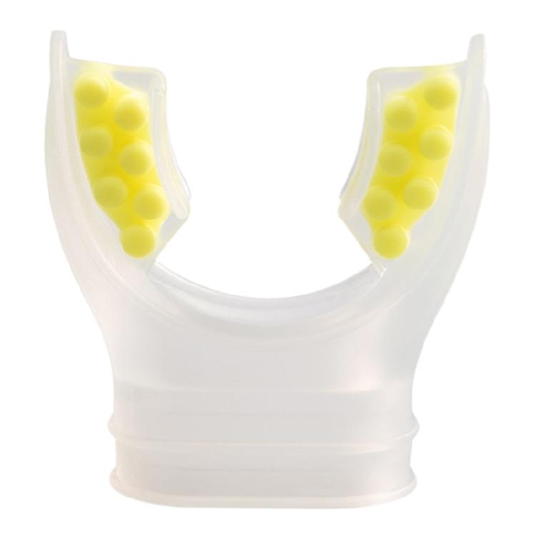 Silicone Diving Mouthpiece With Small Dots Under-water Breathing Accessories