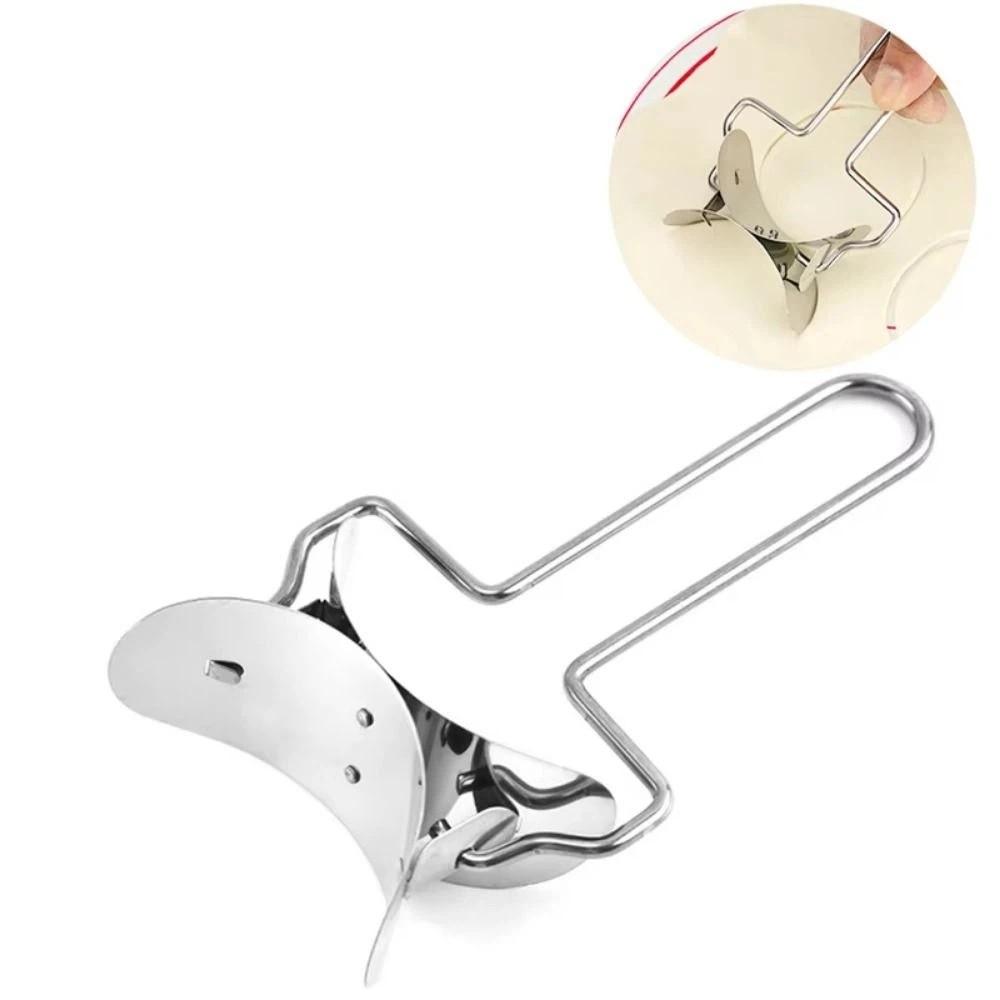 Durable Stainless Steel Dough Press Practical Dough Cutter Multi-Functional Dumpling Maker Home