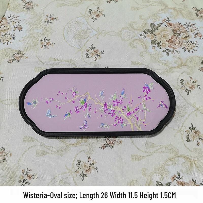 Yóudé Chinese Style Water-Absorbing Ceramic Tea Tray