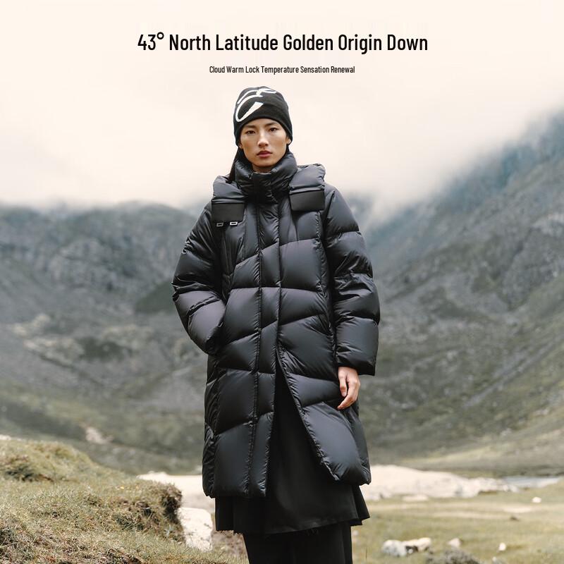 Aolail Chen Duling Inspired Women's Long Puffer Hooded Down Jacket
