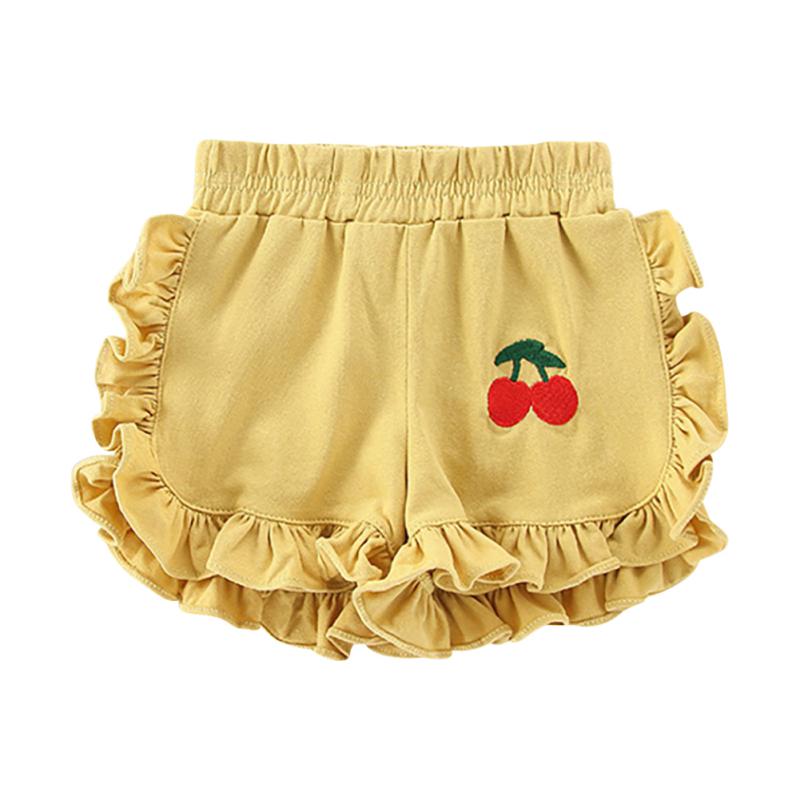 

Стильные свободные брюки для девочек, летние крутые повседневные пляжные брюки ярких цветов, шорты, милые 100