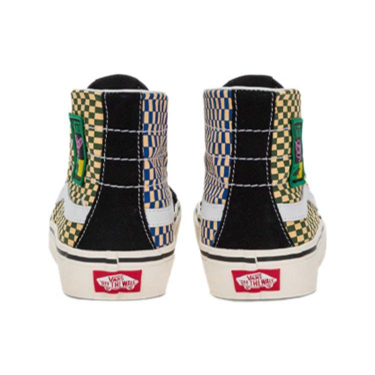 Mami Wata x Vans Sk8-Hi 138 Decon VR3 SF Rumble In The Jungle Sneakers Unisex Kremowe VN0A4BX7CRM