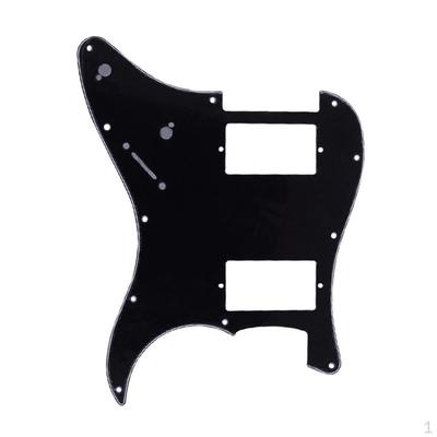 Scratchplate Pickguard Protective Plate for Electric Guitar Black