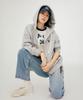 Seteo (W) Washed Relaxed Denim Pants Light Blue