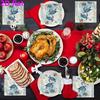 20pcs Disposable Napkins with Sea Turtle Pattern Print for Wedding,Parties,and Daily Use for Thanksgiving Fall Christmas Table Decoration
