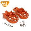 Footpegs Motorcycle Aluminum Foot Pegs Pedals Rest for KTM SX SXF EXC EXCF XC XCF XCW XCFW SMC 65 85 125 150 200 250 350 450 530