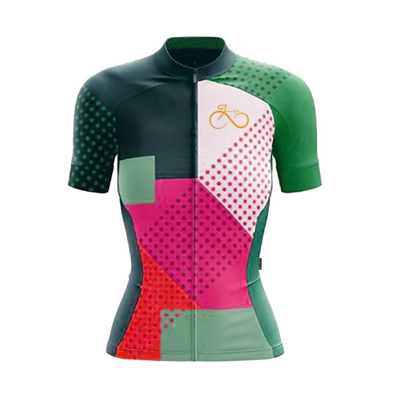 2026 Set da Ciclismo alla Moda Donna Maglia da Ciclismo Manica Corta Kit Abbigliamento da Ciclismo Bicicletta Abbigliamento per Bici Mtb Triathlon Maglia Ciclismo