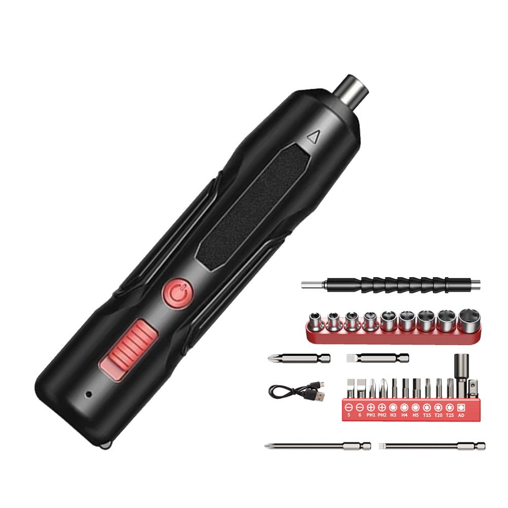 Cordless Electric Screwdriver Set USB Rechargeable Precision Electric Screwdriver High Torque Repair Tool for Phone Watch Laptop