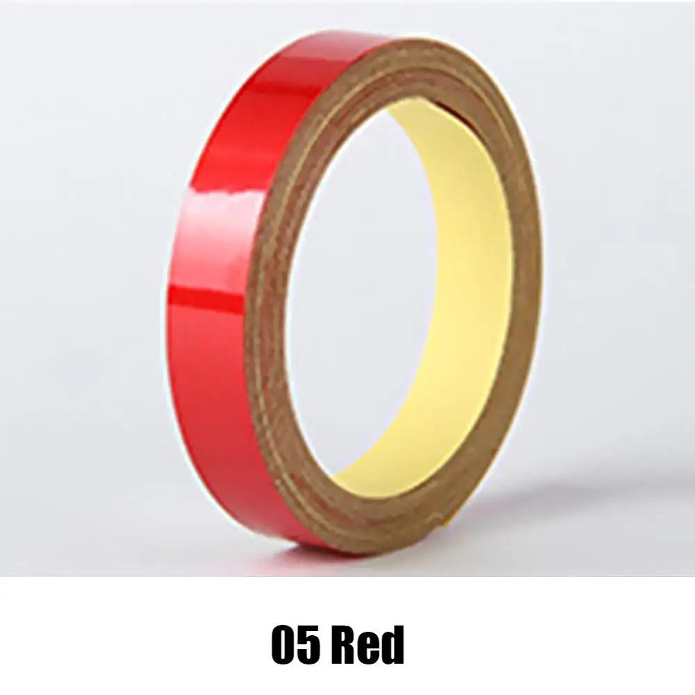 1 Roll 5m Car Reflective Tape Sticker Safety Mark Car Styling Self Adhesive Warning Tape Motorcycle Bicycle Film Decoration Tool