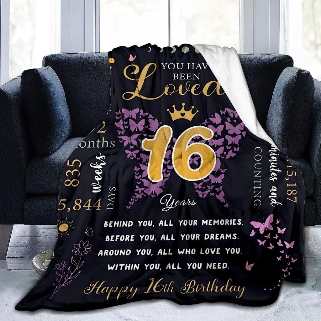 Knitted Texture, My Mental Breakdown Blanket - Modern Flannel, Machine Washable, 100% Polyester, Digital Print, Tear-Resistant