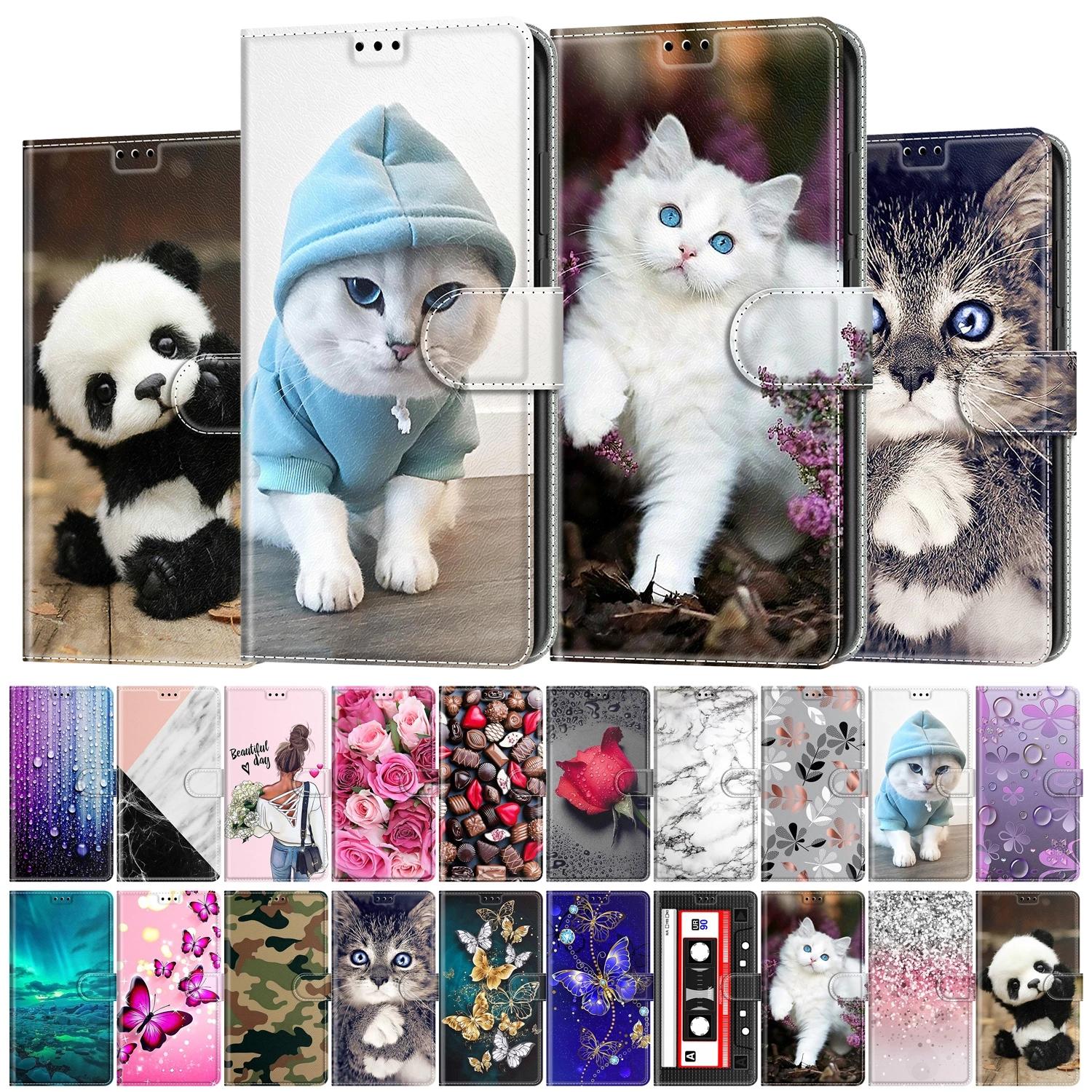 

20 стилей с узором, роскошный ультратонкий кожаный чехол-кошелек, кобура-подставка, защитный чехол для Samsung Galaxy S7 S8 S9 S10 S20 S21 J3 J5 J6 A10 A20 A50