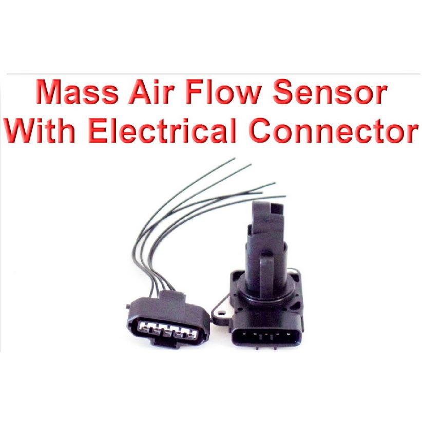 Mass Air Flow Sensor W / Connector Fit:Jaguar Lexus Mazda Pontiac Scion Toyota