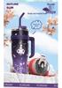 Sanrio Ice Buster Large Capacity Straw Cup - 2025 New Style Jumbo Thermos for Girls