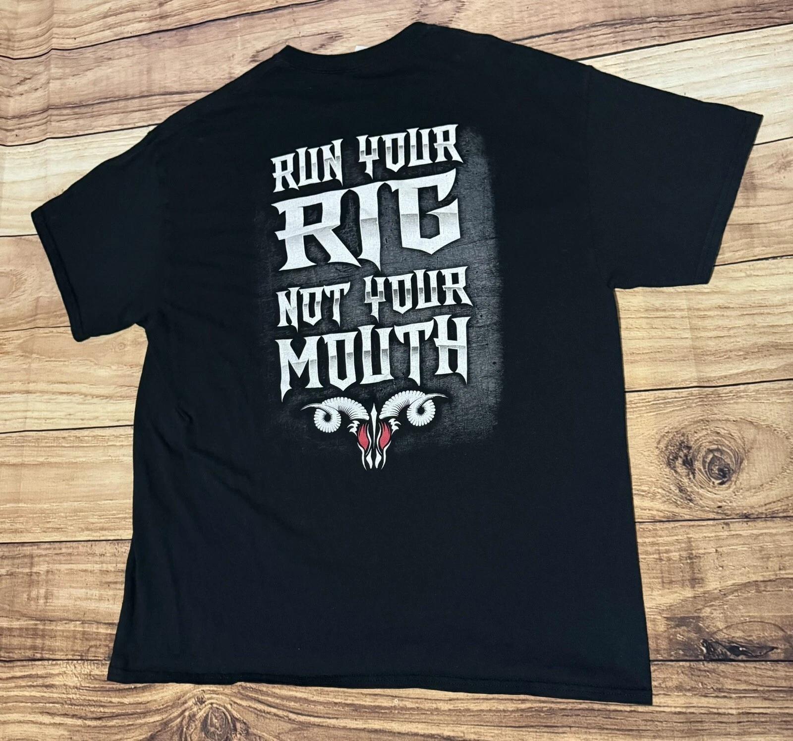 Madram11 Extreme Off Road T Shirt Run Your Rig Not Your Mouth YouTube XL Rare M