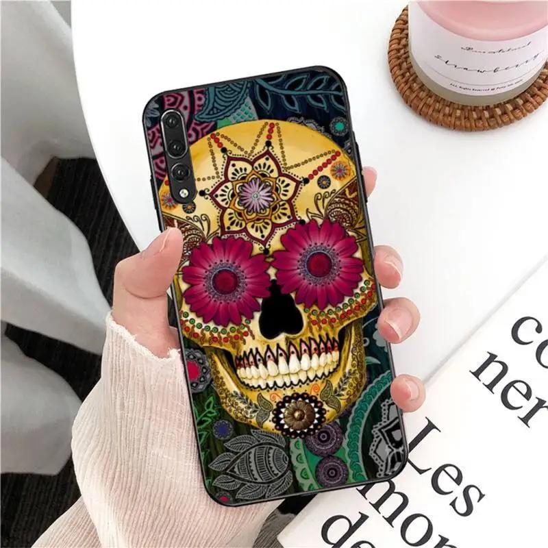 RUICHI Mexican Catrina Skull Girl Phone Case For  Xiaomi 9 10 11 PRO LITE Redmi NOTE  7 8 9 A PRO K20 30 PRO
