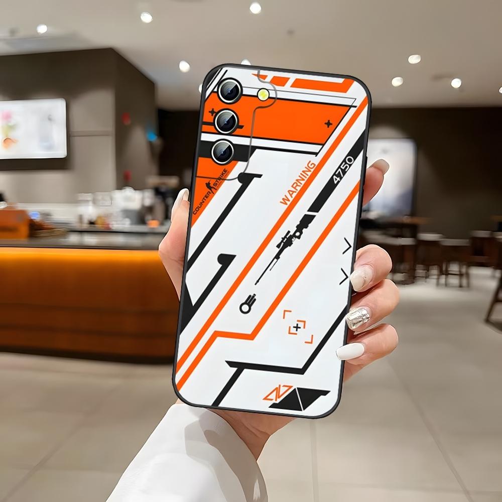 Game CSGO Matte Printstream Phone Case For Samsung S24 Ultra S22 S23 S25 S20 Fe S21 Plus A54 A34 A16 A53 Back Cover