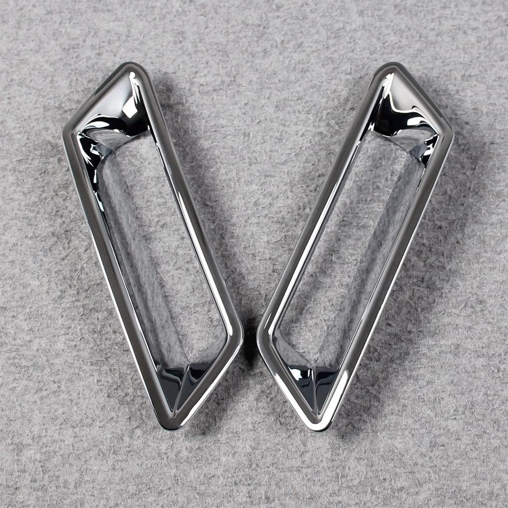 RUIQ Chrome Rear Fog Lamp Garnish Bezel Cover for Nissan T33 Designed Specifically for Nissan X-Trail (July 2022) - X-Trail e-4ORCE