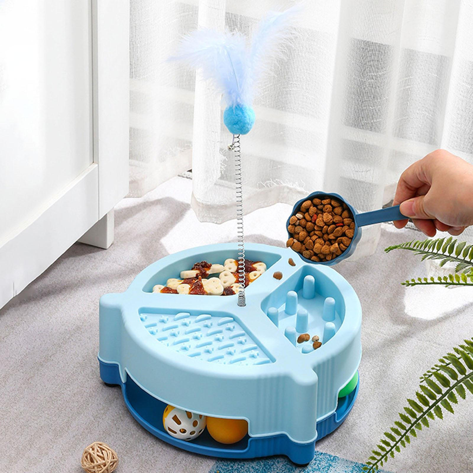 

Игрушка для кошек Мяч Трек Котенок Удовольствие Тренировка Игра для Интерьера Кошки Игрушки Brisk синий