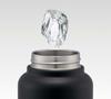 Skater Stainless Steel Mug Bottle 1200ml with Screw Handle Skater Black Thermal/Cold STSC12-A