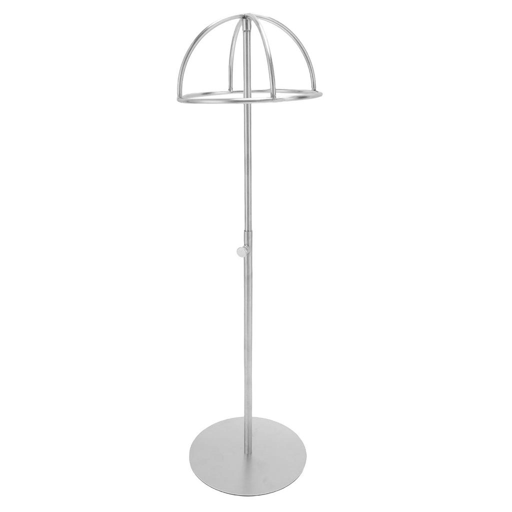 Tabletop Hat Stand Height Adjustable Metal Hollow Three Dimensional Hat Display Rack for Beach Hat Cowboy Hat Winter