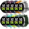Football Pattern Universal Silicone Strap for Samsung Watch5, Huawei Watch GT, Garmin, Polar (20/22mm)