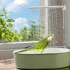 Automatic Bathing Box Bird Bath Shower Bird Bathtub New Parrot Bathtub Accessory for Conure Budgie