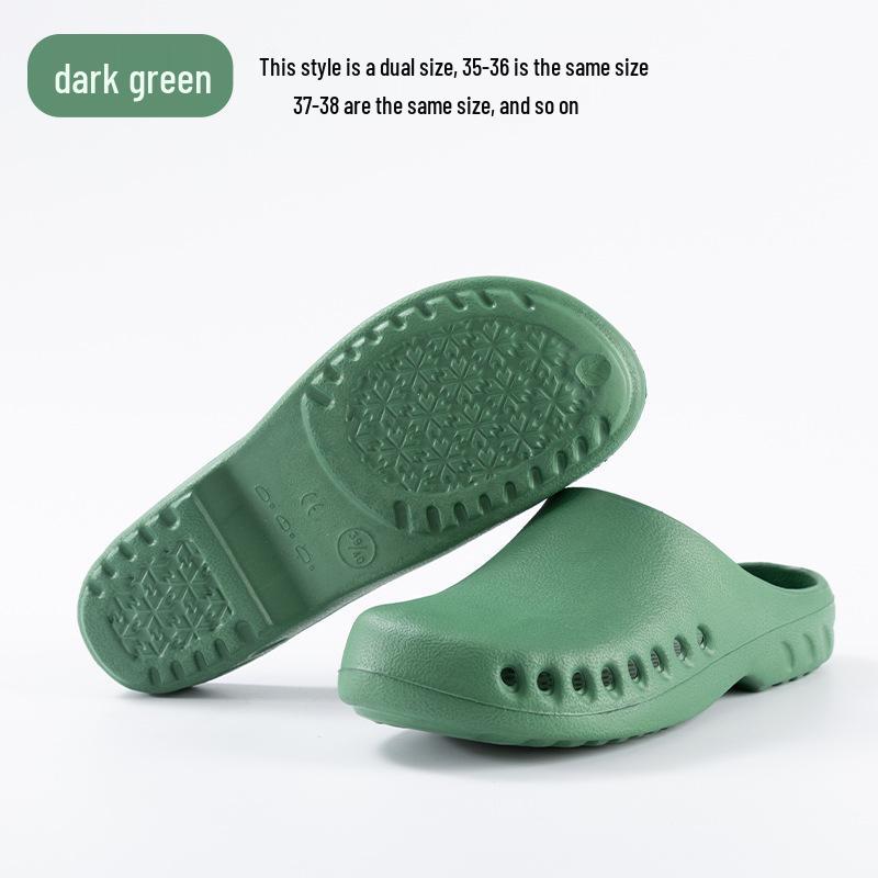 Surgical Non-Slip Closed-Toe Clogs for Operating Room & Laboratory Use