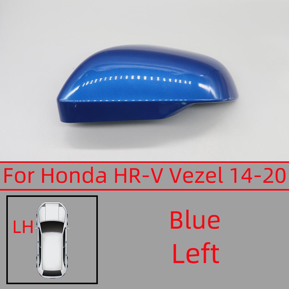 Car Accessories For Honda HR-V Vezel 2014-2020 RU Rearview Mirror Cover Cap Lid Shell Housing Cap Painted White Sliver Red