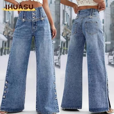 Pantalons et corsaires imprimés de couleur unie décontractés pour femmes