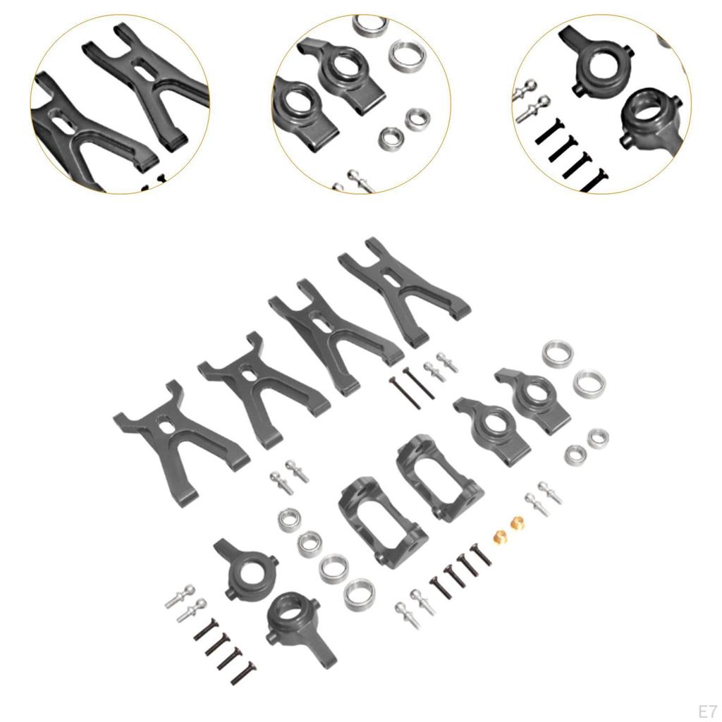 1/18 Scale RC Car Steering Cup Kit for A959 A969 with Bearing Components