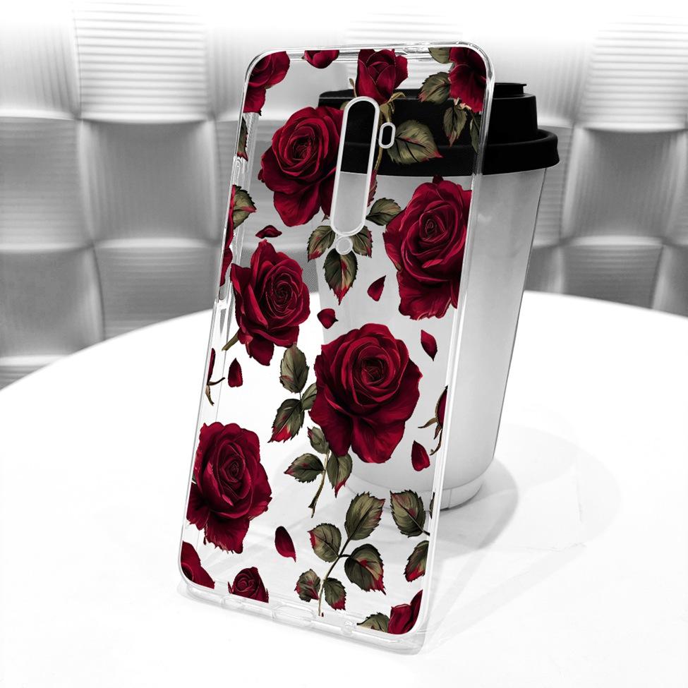 Clear Casing For Oppo Reno2 CPH2577 Phone Case For Oppo Reno 2 Cover Fashion Butterfly Funny Cute Painted
