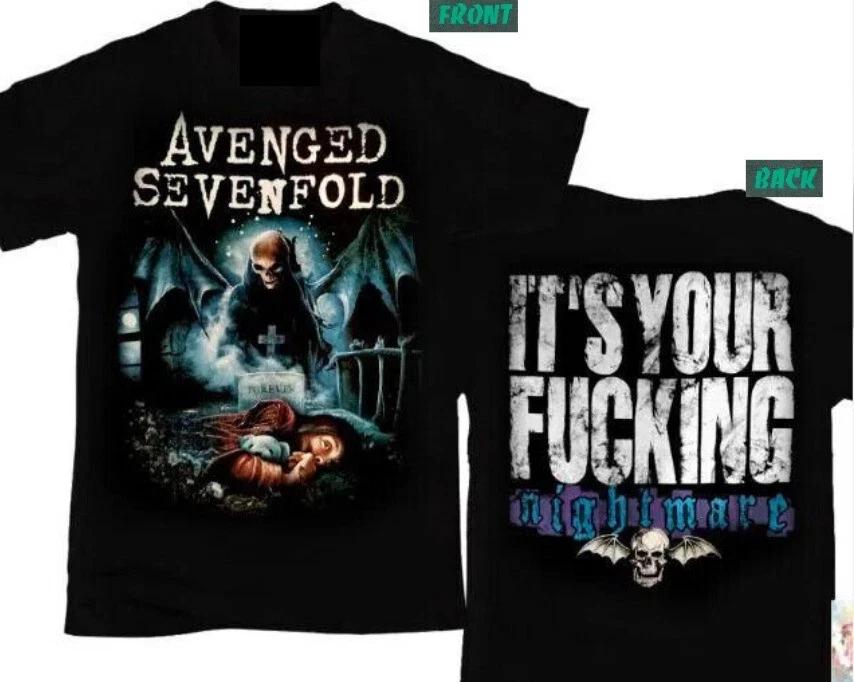 Nightmare Sevenfold Your Avenged It s 2 Side T-Shirt S