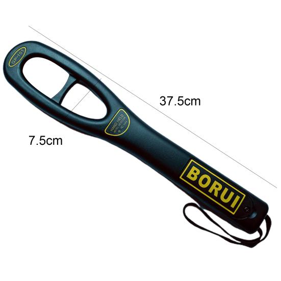 GP101 Metal Detector Handheld High Sensitivity ABS Acousto-optic Vibration Alarm Scanner