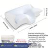 Butterfly Memory Foam Cervical Neck Support Pillow - Non-Collapsing Ox Horn Design
