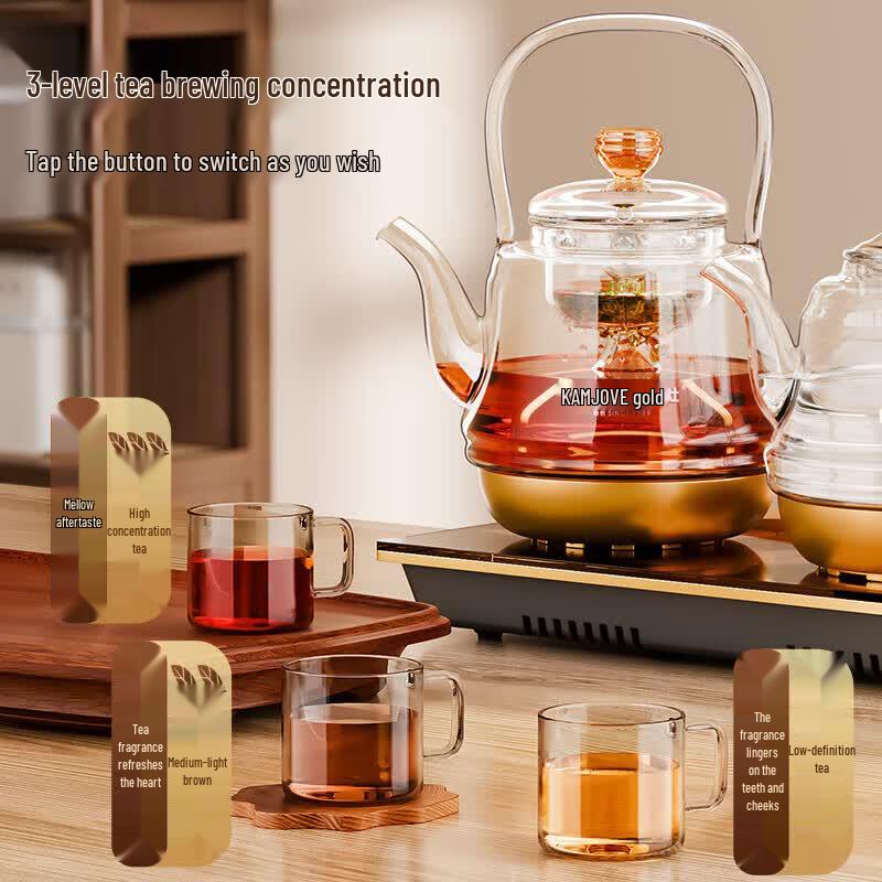 KAMJOVE H-9A Automatic Electric Tea Maker & Kettle Set CN plug (adapter included)