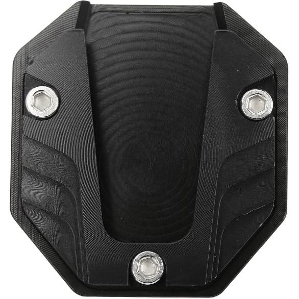Estink Motorcycle Side Stand Plate Pad, Aluminium Alloy Universal Motorcycle Kickstand Plate High Strength Motorcycle Kickstand Pad Support Plate Pad