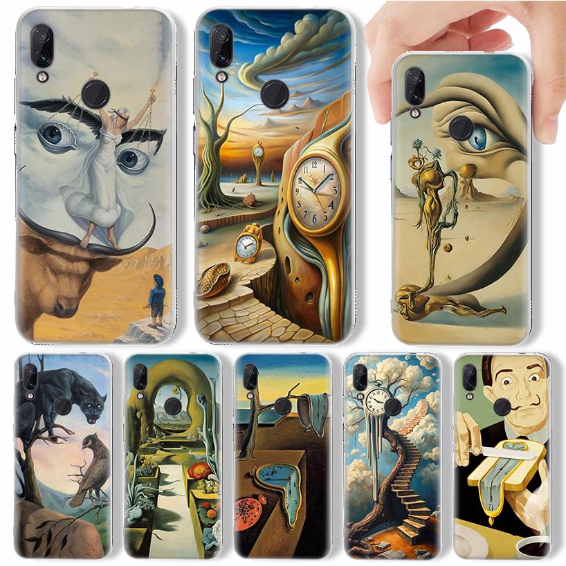 Salvador Dali Art Phone Case For Xiaomi Redmi 12 12C 13 13C 14C 9 9A 9C 9T 10 10A 10C 8 8A 7 7A 6 6A K70 K60 K40 K20 Cover 9 9A
