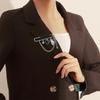 Elegante Perlenketten Quastenbrosche Mode Damen Kleidung Dekor Accessoires Schmucknadel Hosen Taillenverstellstifte Taschenanhänger Geschenke