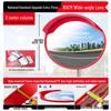 80cm Outdoor Wide-Angle Traffic Safety Mirror with Pole