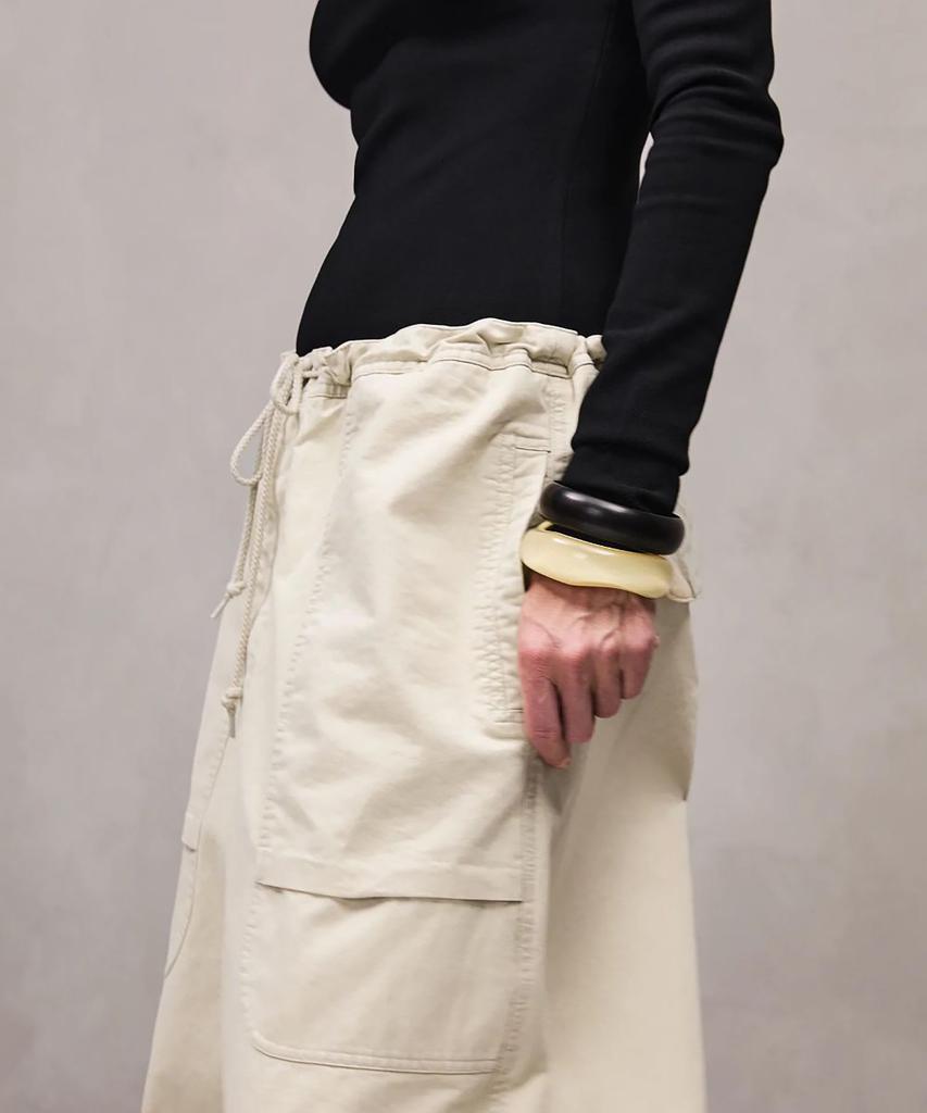 Entaieoseutyudio (U) Barron Cargo Pants Off-White