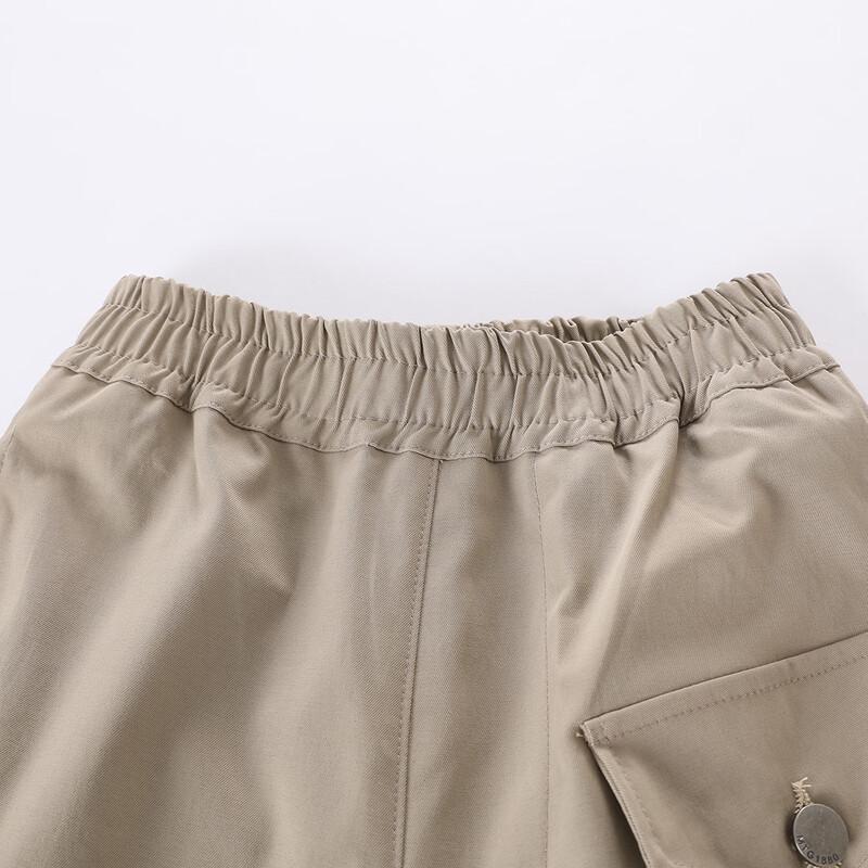 Montagut Kids' Khaki Loose Fit Casual Work Pants