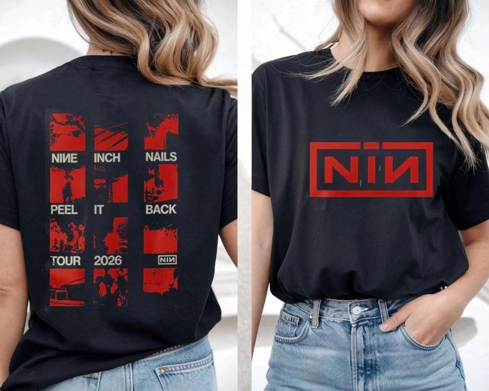 

Nine Inch Nails Peel It Back 2026 Tour T-Shirt Unisex T-Shirt M