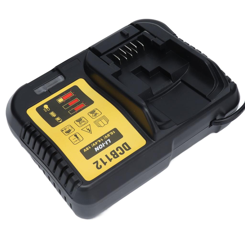 Lithium Battery Charger High Efficiency Quick Lithium Ion Battery Charger for 12V 20V Max DCB112EU