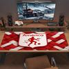 Arsenal F Großes Mauspad Große Gaming-Tischunterlage Rutschfest für Laptop Tablet Großes Mauspad XXL Matte Mini-PC-Spielmatte Mit verriegeltem Rand