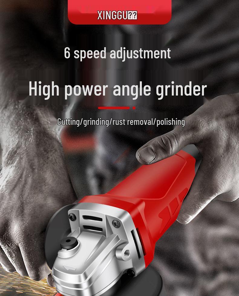 Multifunctional Electric Angle Grinder and Polisher for Home Use