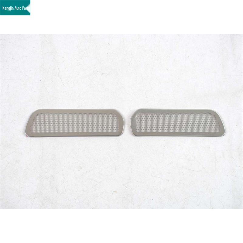 Stainless Steel Silver Front & Trunk Speaker Covers for ZEEKR 001