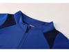 Men's and Kids' Football Jersey Set: Printed Team Uniform with Hoodie and Long Sleeves for Training